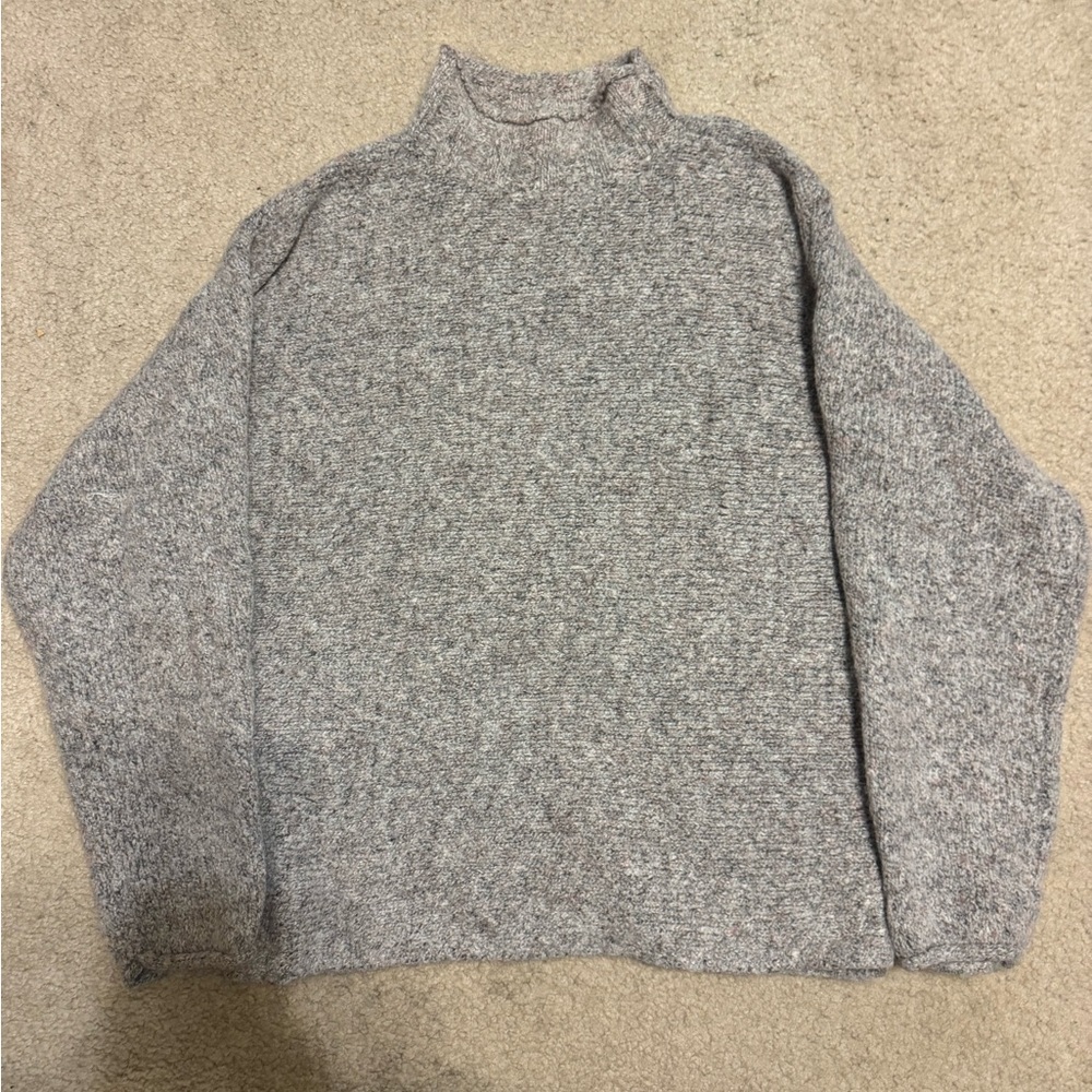 Knit Cowl Neck Sweater
